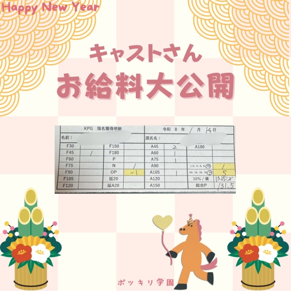 14日の女の子お給料大公開！！【9時-18時】