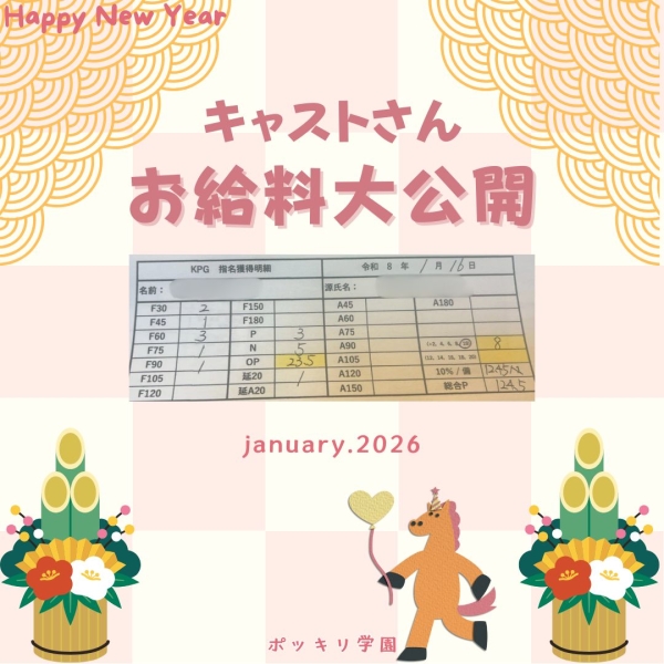 16日のお給料、これだけ稼げます！【9時-19時】