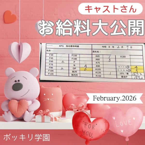 7日女の子お給料大公開！！【12時-ラスト】