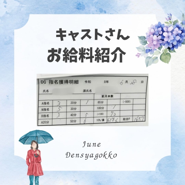 28日女の子お給料大公開!!【10時-ラスト】
