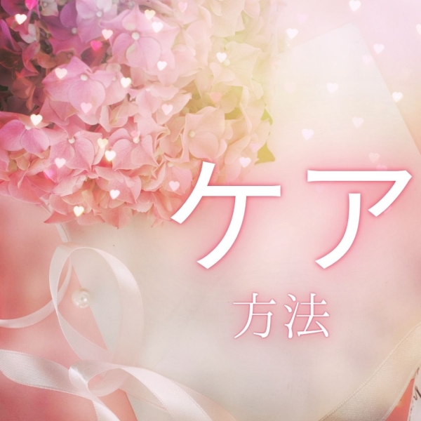 大切なケア方法♡
