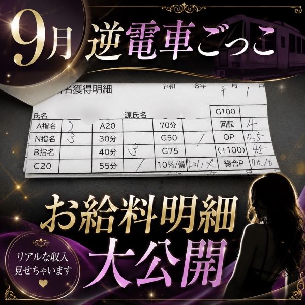 1日のキャストさんお給料はこちら!!【18時-ラスト】