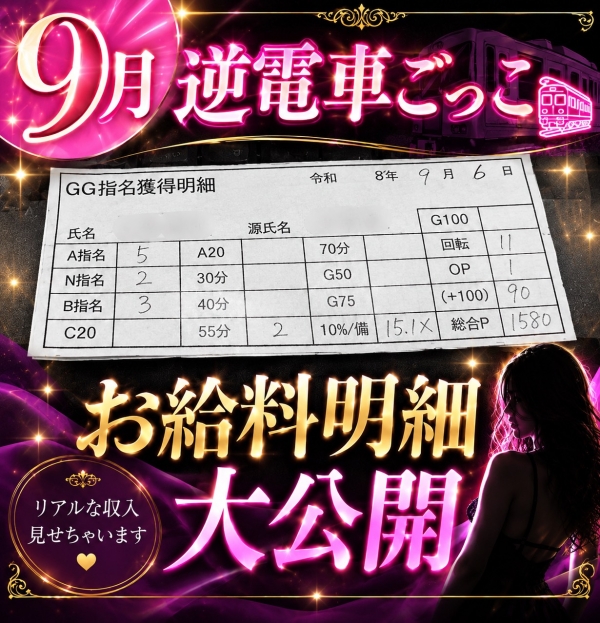 6日キャストさんお給料大公開!!【16時-ラスト】